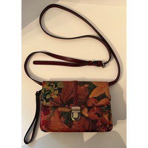 Patricia Nash Bellini Floral Crossbody Organizer